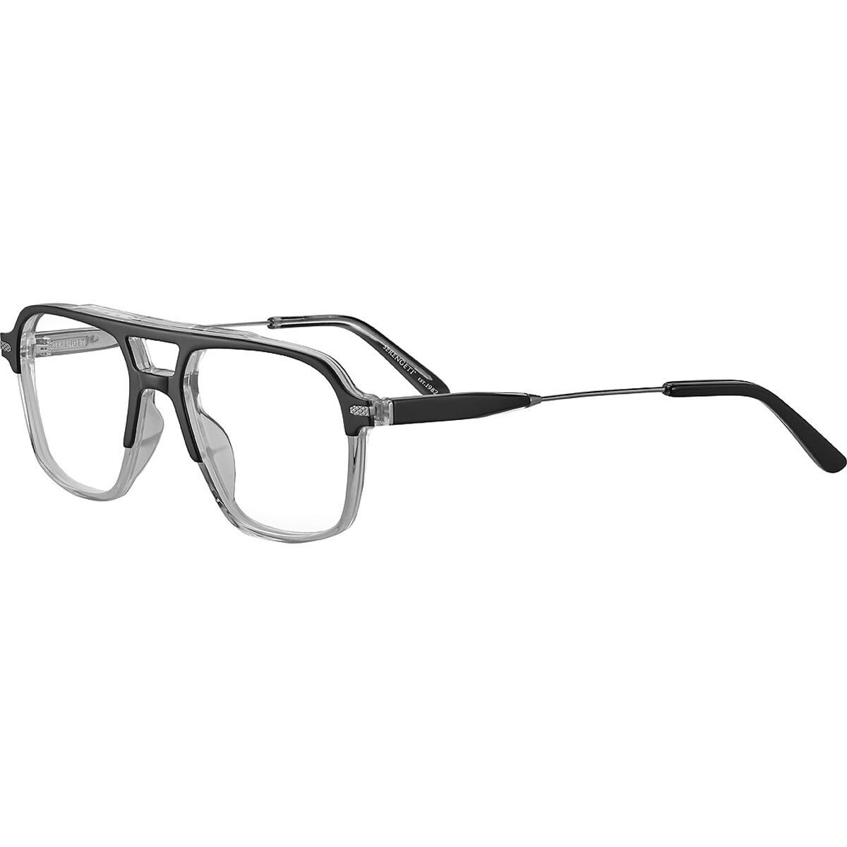 JAMES OPTIC, Shiny Black Transparent Layer-Demo Lens, hi-res image number null